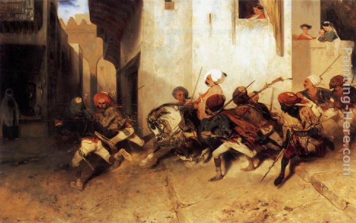 Alexandre-Gabriel Decamps The Turkish Patrol